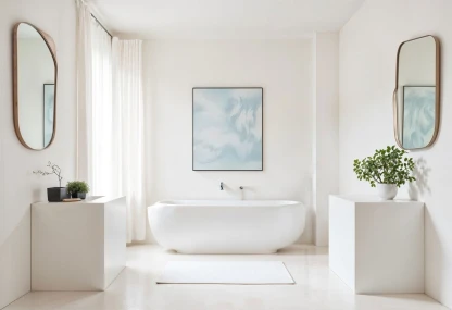 Phòng tắm Studio &amp; Căn hộ 1 phòng ngủ