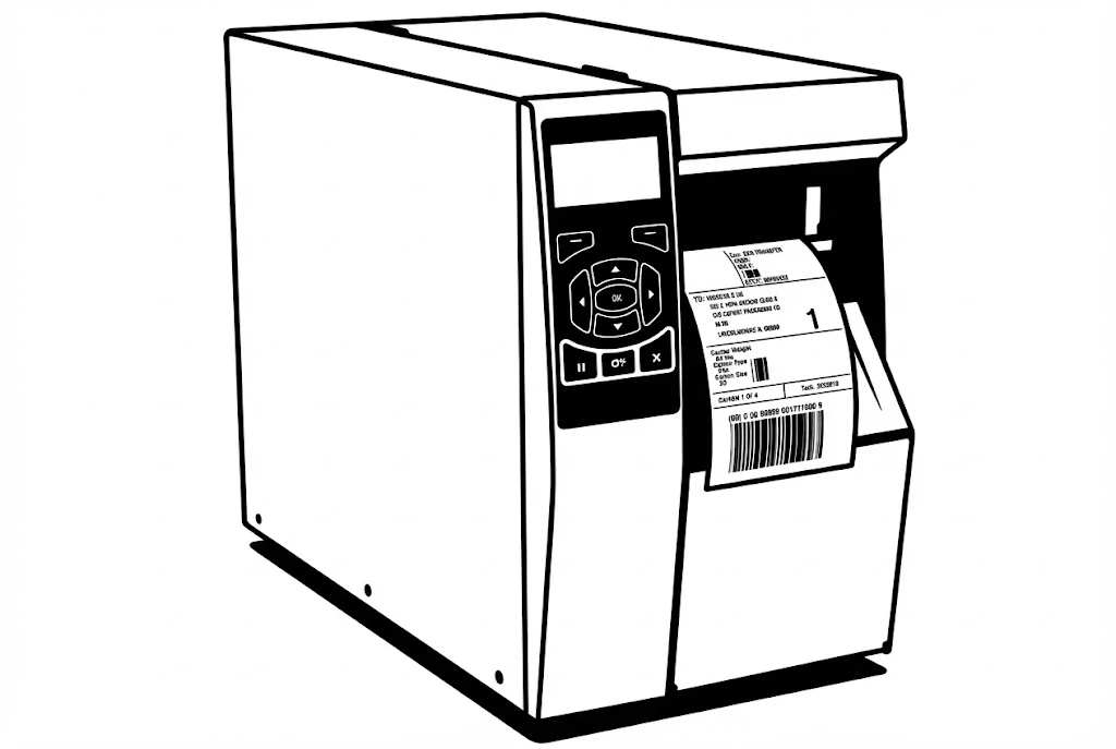 Máy in mã vạch công nghiệp