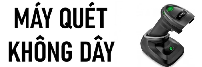 Máy quét mã vạch không dây