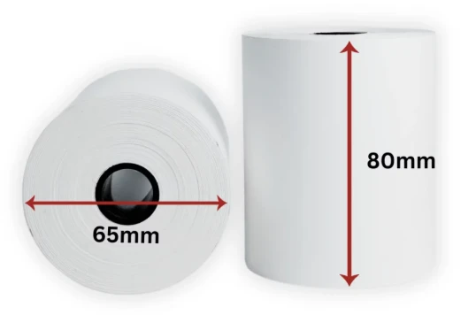 Giấy in bill K80 phi 65