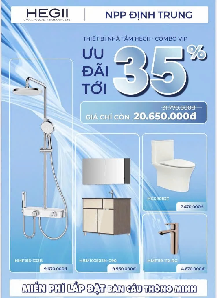 Combo giải pháp căn hộ hiện đại