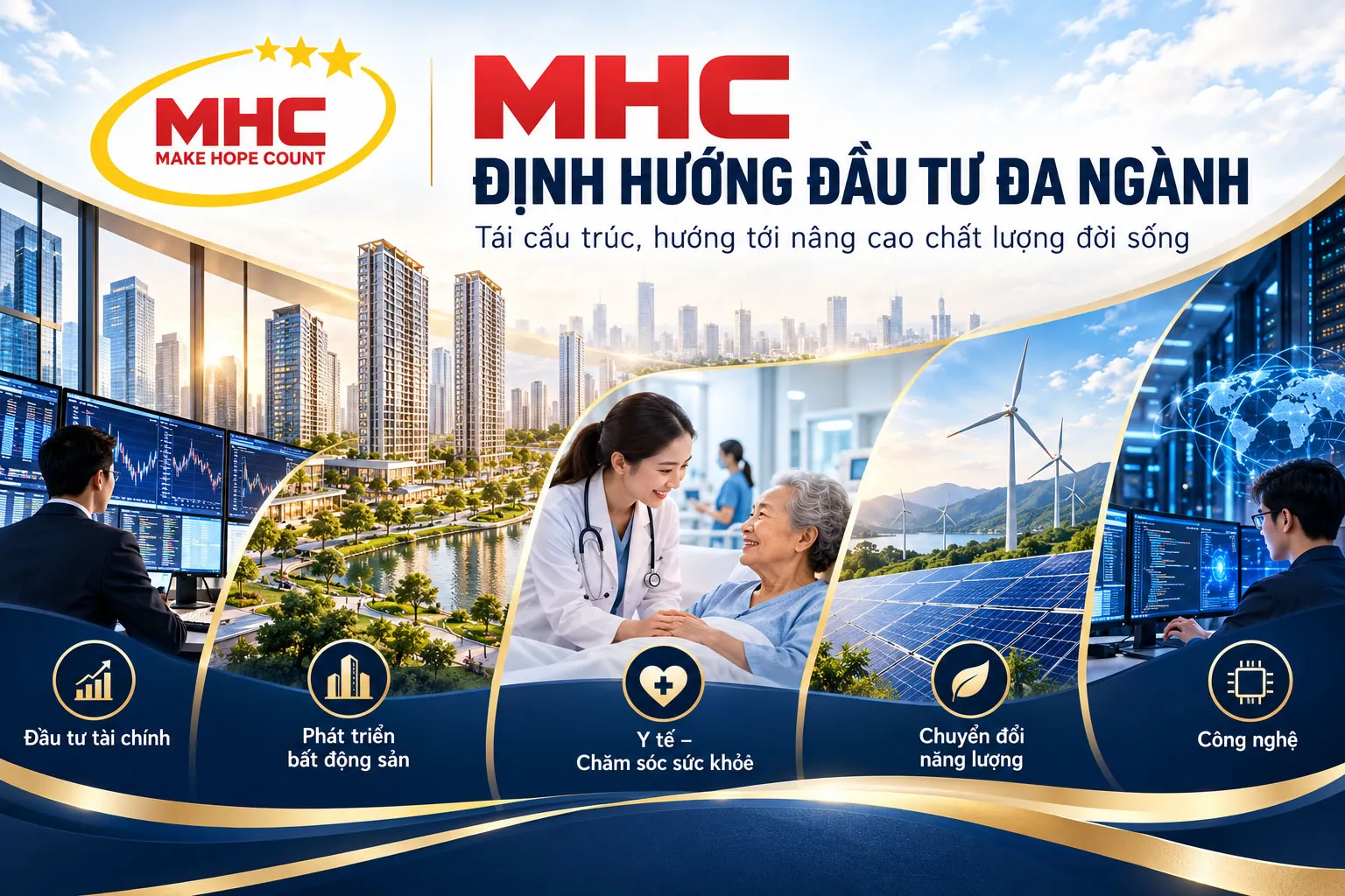 MHC - ĐỊNH HƯỚNG ĐẦU TƯ ĐA NGÀNH