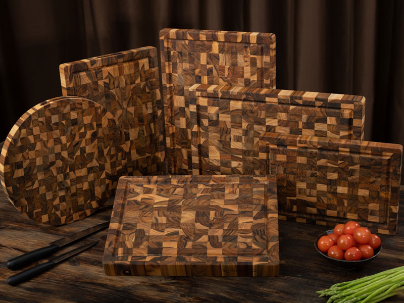 So sánh thớt gỗ Teak và thớt gỗ keo – Nên chọn loại nào?