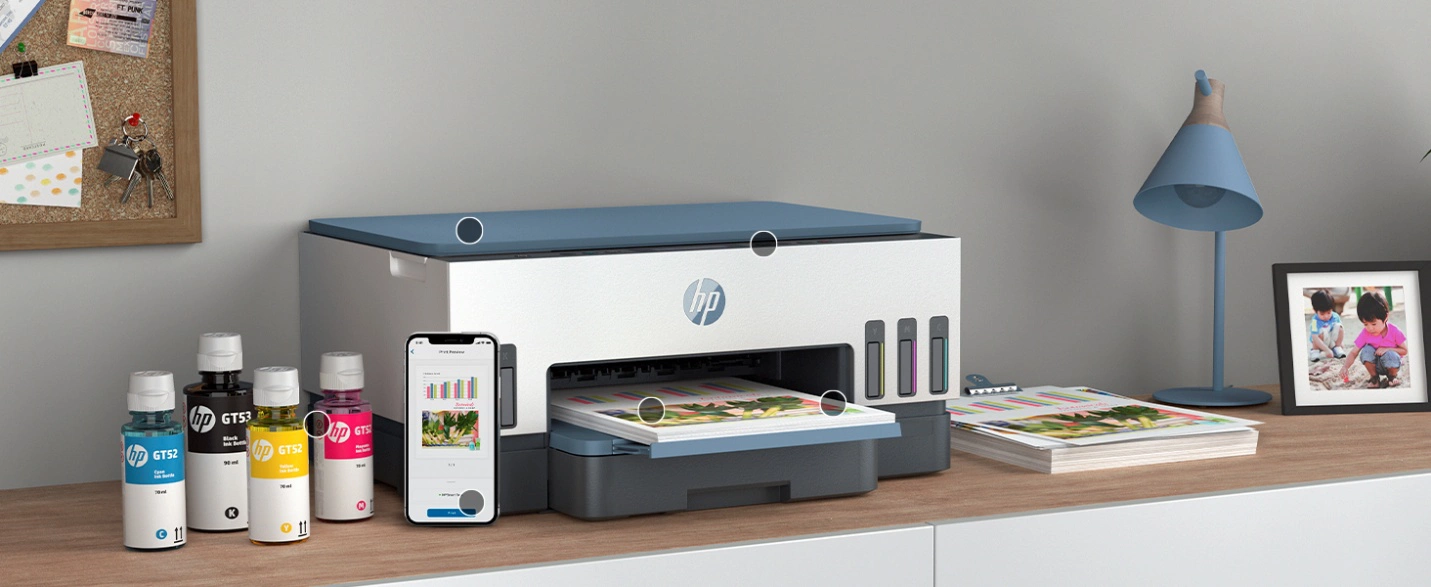 Loạt ưu điểm trên máy in HP Smart Tank 720