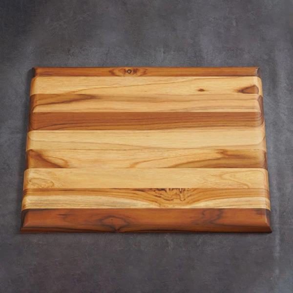 Khay gỗ Teak hình chữ nhật 45,5x35,5x2 cm