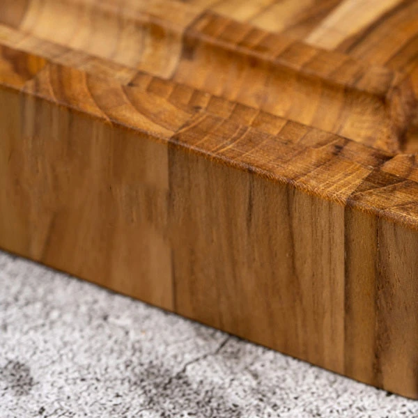 Thớt gỗ Teak hình chữ nhật 25x35x3,5cm