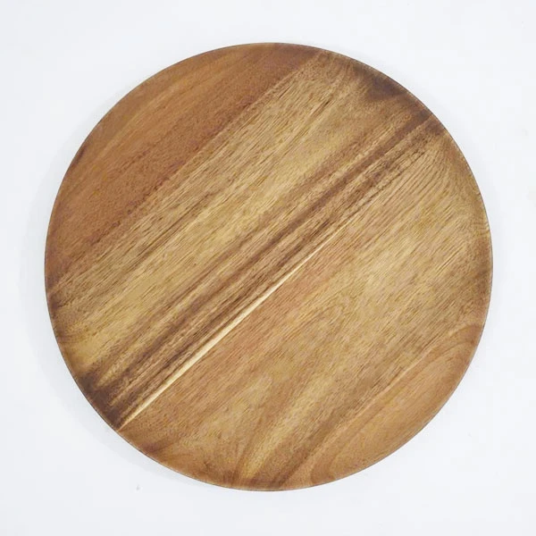 Đĩa gỗ hình tròn