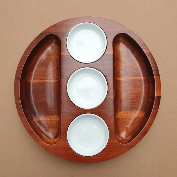 Khay gỗ chia ngăn