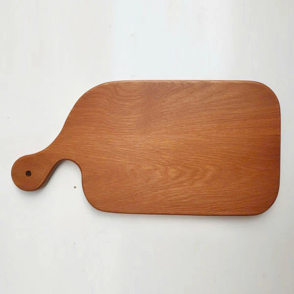 Thớt gỗ decor có tay cầm