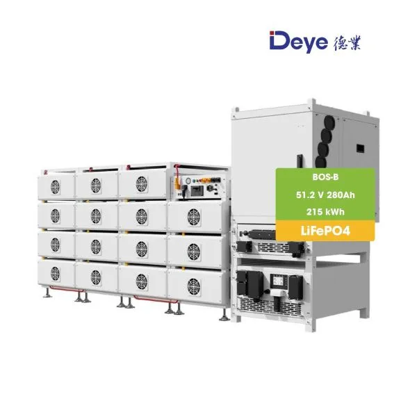 Hệ thống Pin lưu trữ Deye BOS-B 51.2V 280Ah, dung lượng 215kWh