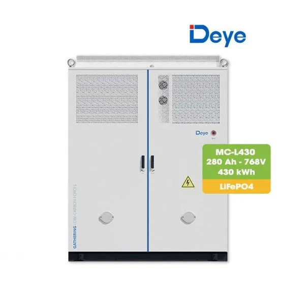 Hệ thống pin lưu trữ Deye MC-L430 768V 280Ah 430kWh