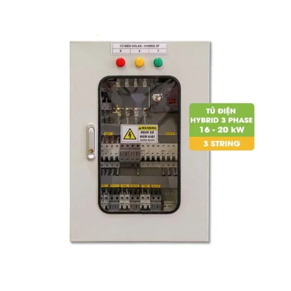 Tủ điện Hybrid 3 Pha 16kW-20kW 3 String