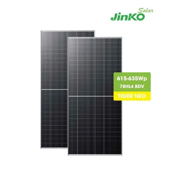 Pin mặt trời Jinko Solar 615-635Wp 78HL4-Bdv, dòng N-Type
