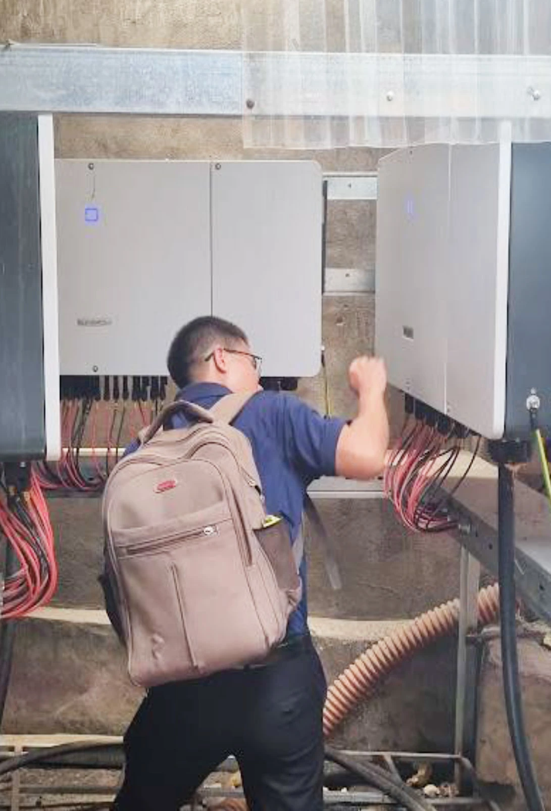 Dự án điện mặt trời áp mái công ty cổ phần TMDV & Thực phẩm Minh Đức