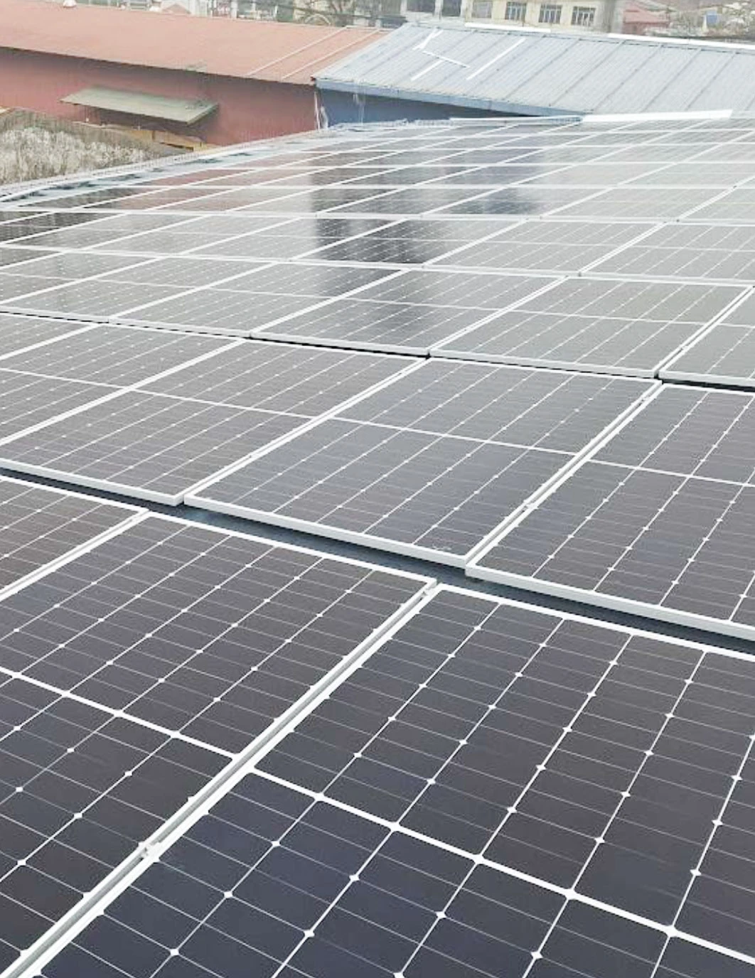 Hệ thống điện mặt trời áp mái Trung tâm dịch vụ cơ điện - Công ty cổ phần thiết bị phụ tùng Nông Nghiệp