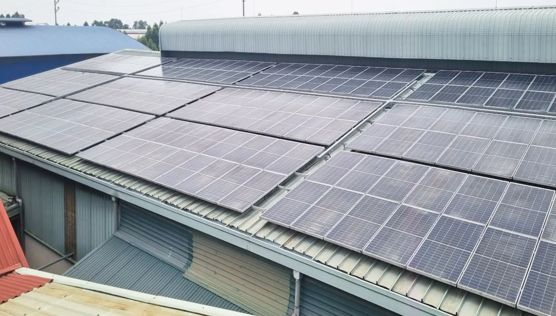 Dự án điện mặt trời áp mái bám tải hòa lưới công ty cổ phần may Tiên Lục