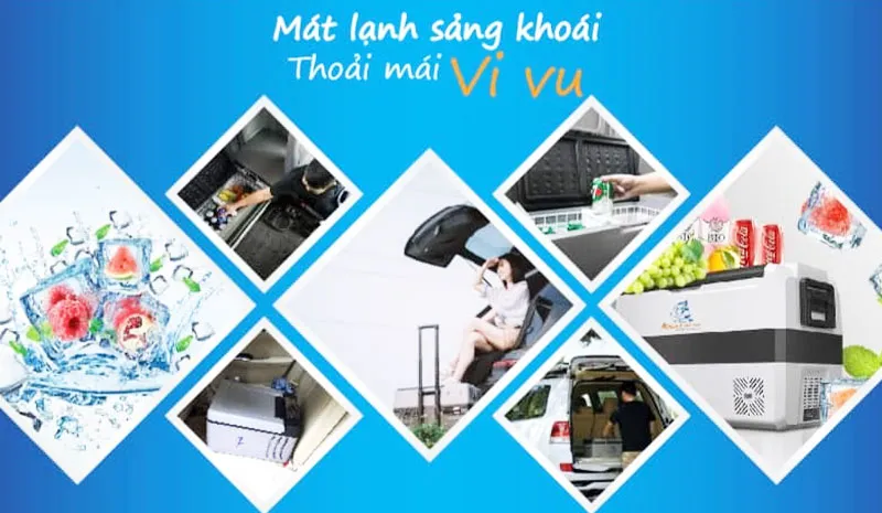 tủ lạnh mini ô tô