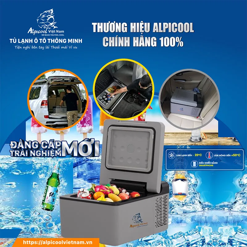tủ lạnh mini ô tô