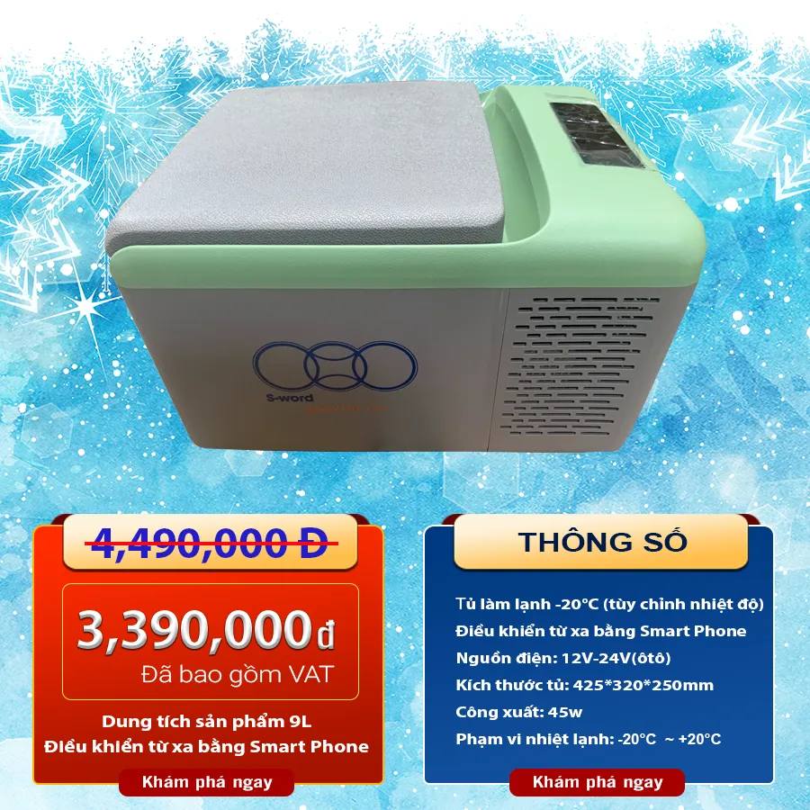 tủ lạnh ô tô