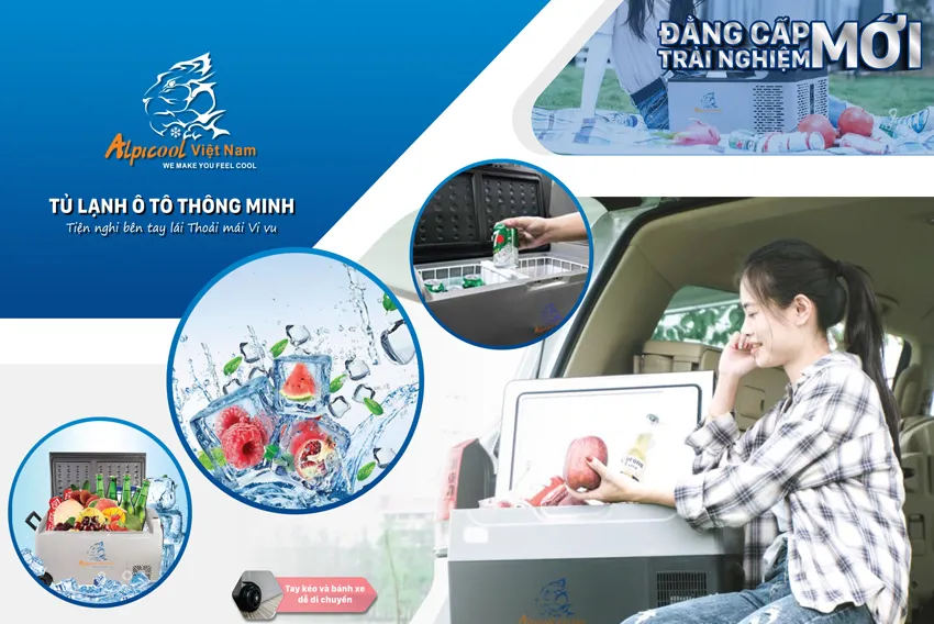 Các lợi ích thiết thực mà tủ lạnh mini ô tô Alpicool mang đến cho bạn