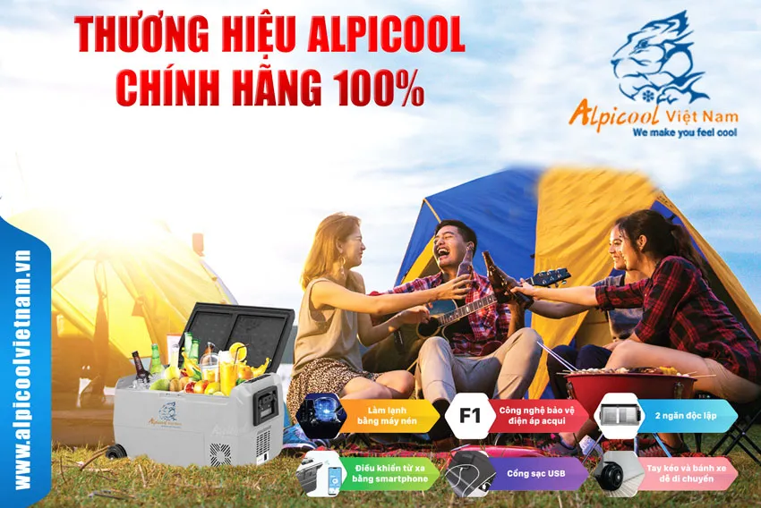 Review 2 mẫu tủ lạnh mini ô tô Alpicool giá dưới 7 triệu